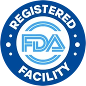 FDA registered facility roundel used in the Livpure artwork