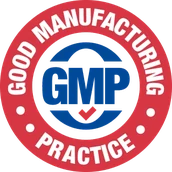 Good Manufacturing Practice seal used in the Livpure artwork